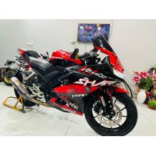 Bán xe Motor Yamaha R15 v3 màu đỏ đen tem trùm giá 4x triệu
